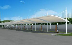 谷城县膜结构停车棚