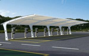 谷城县膜结构停车棚